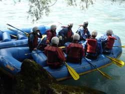 Atelier 2 beim River Rafting